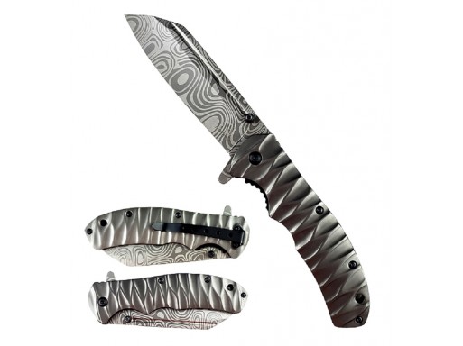 Falcon Tanto Blade Spring Assisted Knife KS43554GY